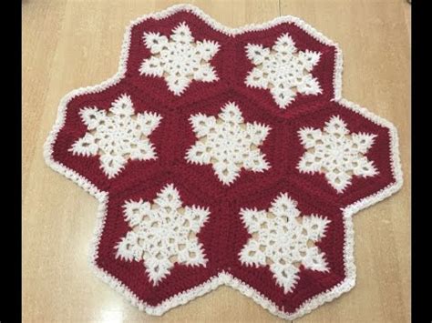 Tuto Hexagone Toile Au Crochet Youtube