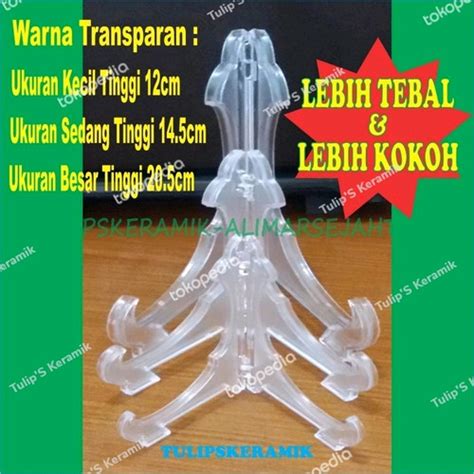 Jual Kaki Piring Pajangan Stand Kaki Penyangga Piring Dudukan Frame