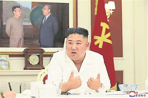 朝鮮暴雨成災 金正恩巡視災區 國際 2020 08 07 光明日报