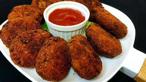 Iftar Special Cutlet Ramadan Special Snack Chicken Cutletiftar Snackperfect Cutlet