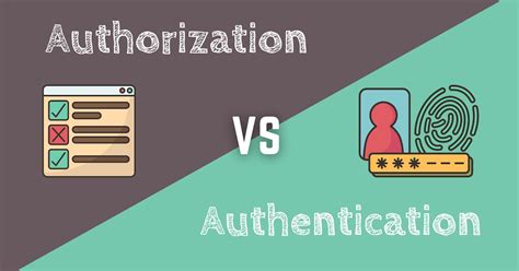 Authentication vs Authorization