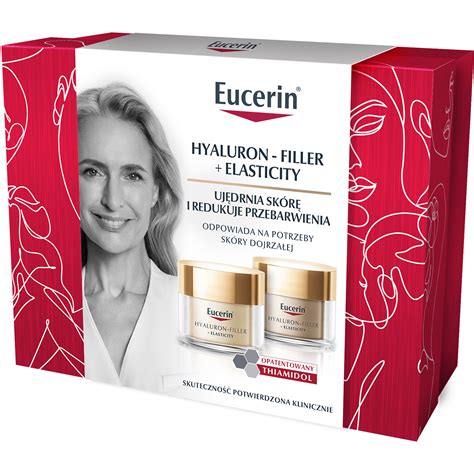 Eucerin Hyaluron Filler Elasticity Zestaw Kosmetyk W Krem Na Dzie