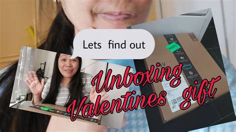 Unboxing Valentines T From My Fiance Youtube