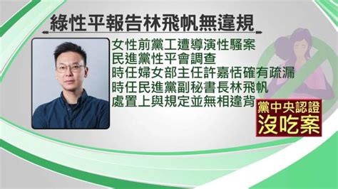 民進黨認定林飛帆處理性騷案沒吃案 王鴻薇酸「恭喜9萬沒事了」