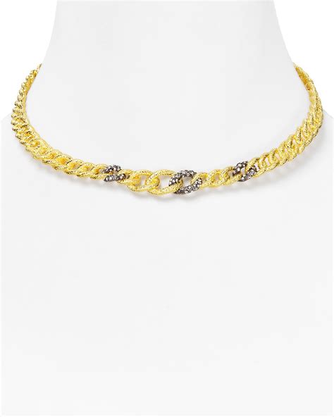 Alexis Bittar Cordova Link Collar Necklace Bloomingdales