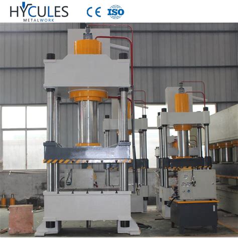 Four Column Deep Draw Electric Punching Machines 100 Ton 200 Ton 500 Ton Hydraulic Press China