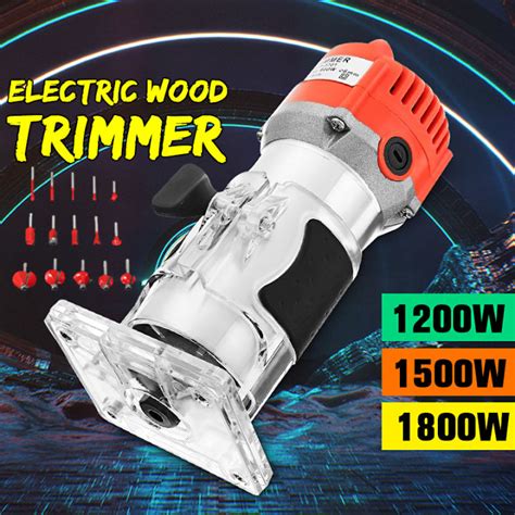 V W Electric Hand Trimmer Wood Laminator Router Joiners