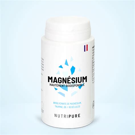 Bisglycinate De Magnesium Taurine Vitamine B Naturel