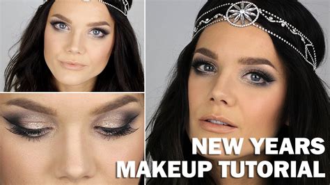 New Years Makeup Tutorial With Subs Linda Hallberg Makeup Tutorials