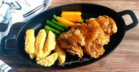 Resep Bistik Ayam Krispi Oleh Josephine Octora Wanda Cookpad