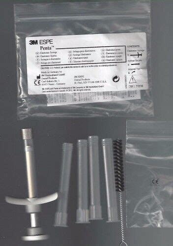 Impregum F Elastomer Syringe 3m Prestige Dental Products