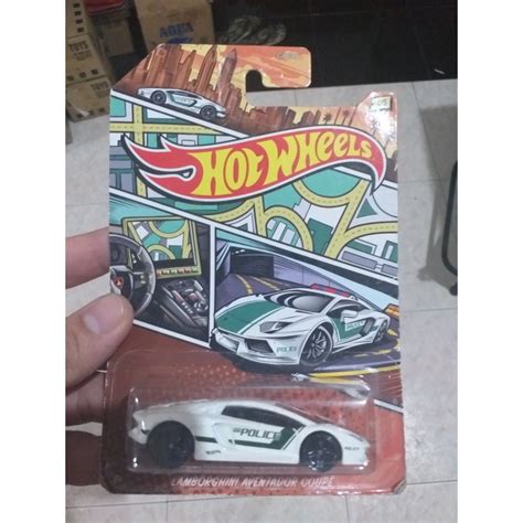 Jual HOT WHEELS LAMBORGHINI AVENTADOR COUPE POLICE CARD RUSAK Shopee Indonesia