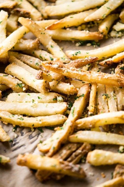 Easy Parmesan Truffle Fries Recipe Truffle Fries Parmesan Truffle