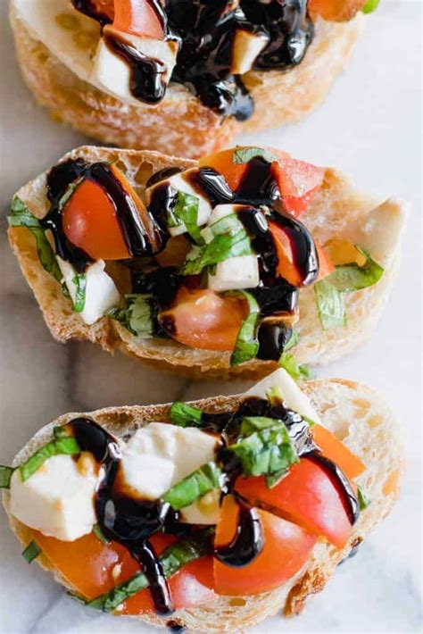 Caprese Bruschetta House Of Yumm