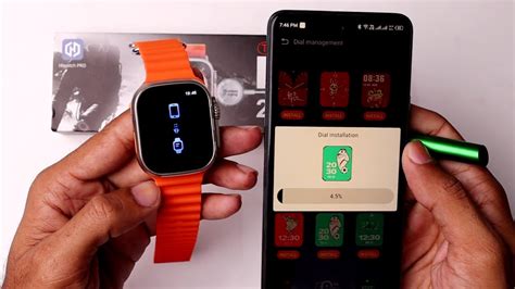 How To Connect T900 Ultra Smart Watch To Android Phone YouTube