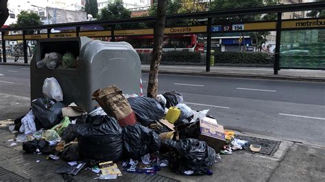 Paro De Recolectores De Basura En Caba Reclaman El Pago De Un Bono