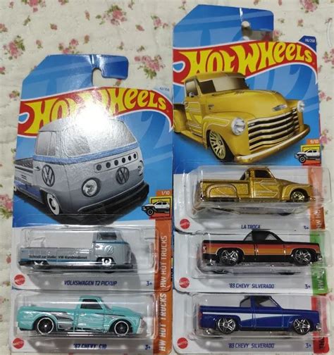 Hot Wheels Pack 5 miniaturas Hobbies e coleções Roseira de São Sebastião São José dos