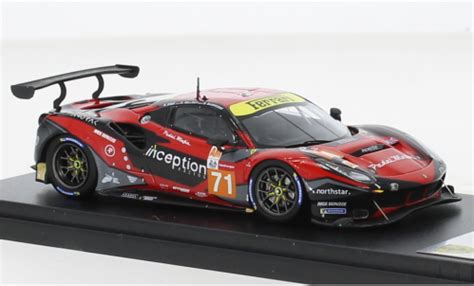 Miniature Ferrari 488 1 43 Look Smart GTE EVO No 71 Inception Racing