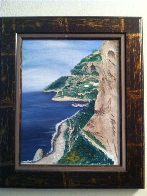 Amalfi coast oil painting | Painting, Oil painting, Art