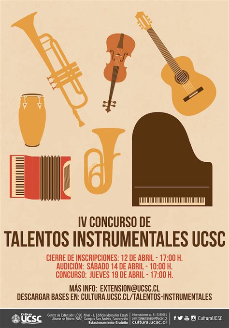 Iv Concurso De Talentos Instrumentales Cultura Ucsc