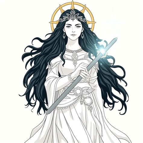 The Morr Gan The Goddess Who Guides The Souls Of Warriors Celtic