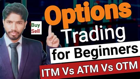 Options Trading For Beginners Itm Vs Atm Vs Otm Options Trading