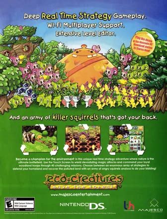 Eco Creatures Save The Forest 2007 MobyGames