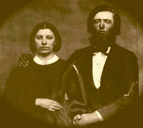 Charles & Caroline Ingalls (Ma&Pa) Wedding Photo 1860 | Laura ingalls ...