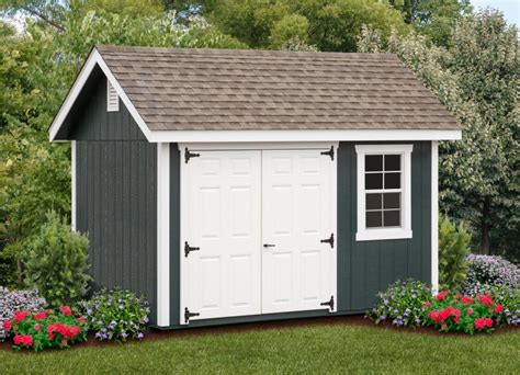 8x12 Fairmont Storage Shed Kit - YardCraft