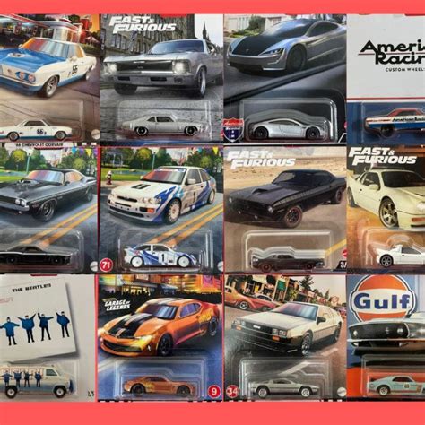 Hot Wheels Premium Usa Ford Mustang Dmc Delorean Tesla