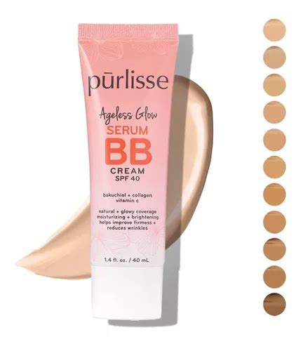 Base De Maquillaje En Crema Purlisse Angels Glow Serum Bb Cream Serum