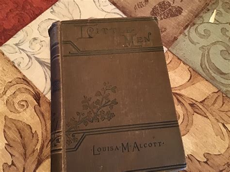 Book Little Men” By Louisa May Alcott Front Page Says Boston