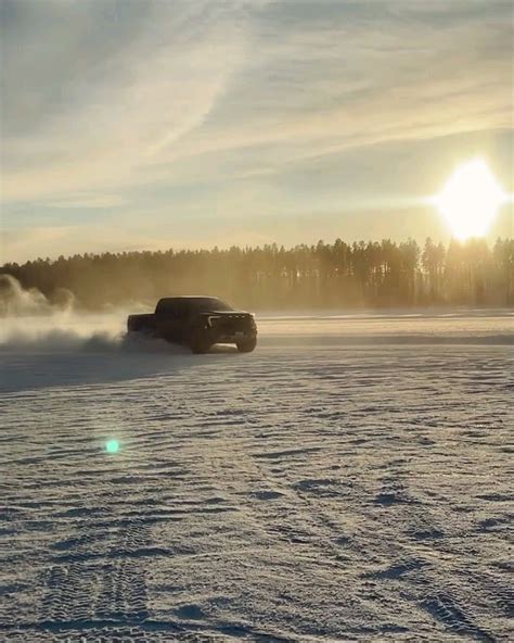 Snow Drifting Sweden Fordraptor Raptor 4x4 Offroad Offroading Rutas Drifting Drifting