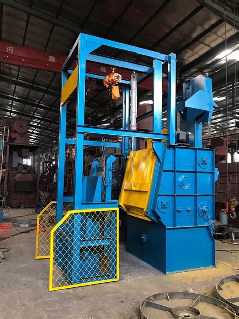 Auto Loader Tumble Belt Shot Blasting Machine Qingdao Huachuan