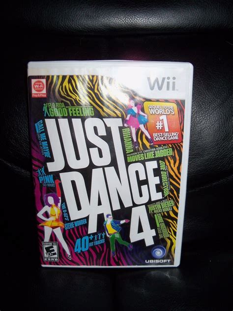 Just Dance 4 Nintendo Wii 2012 Euc Video Games