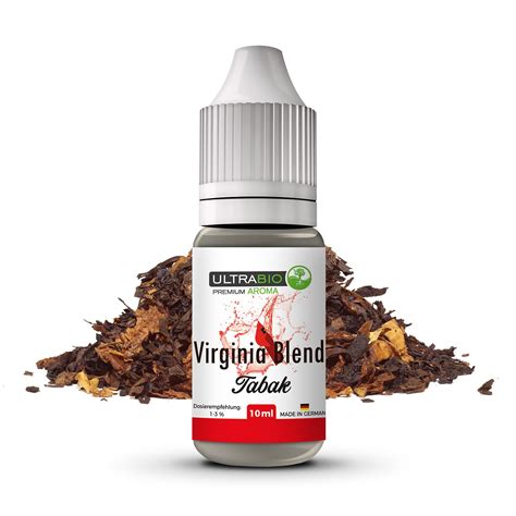 Ultrabio Virginia Blend Ml Aroma Mit Banderole