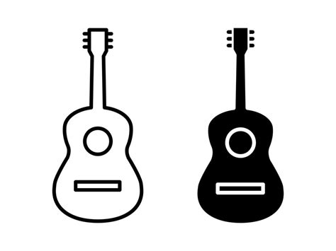 Guitarra Icono Aislado 46930293 Vector En Vecteezy