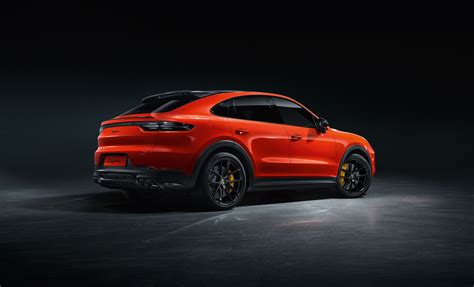 The Cayenne Coupe Looks Beautiful In Its Lava Orange Exterior Paint