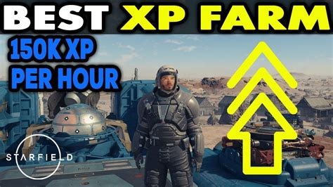 Starfield Best XP Farm 150k XP Per Hour Level Up Fast And Rank XP