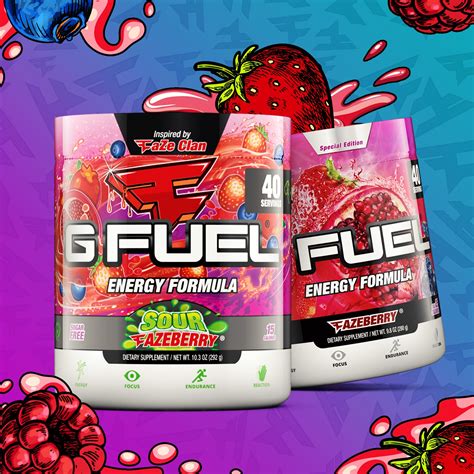 G FUEL® on Twitter: "ICYMI: A brand-new rendition of our iconic @FaZeClan-inspired Flavor is ...