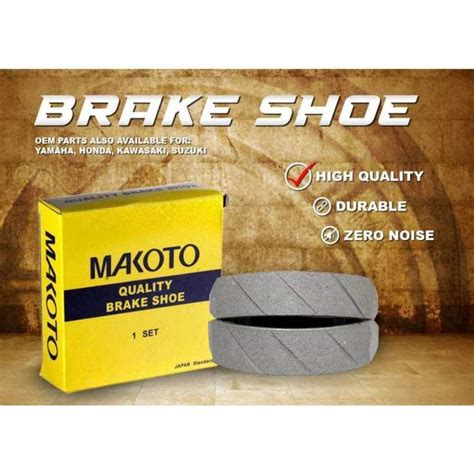 Kawasaki Barako Brake Shoe Rear And Front Makoto Lazada Ph