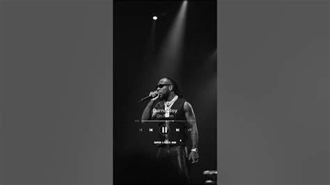 Burna Boy On Form Lyrics Superlyricshub Bricelyricshub