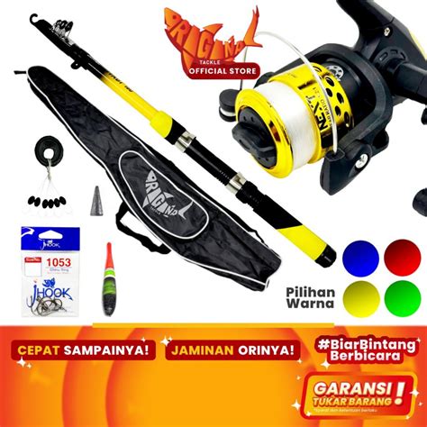 Jual Promo Paket Alat Pancing Original Full Set Komplit Lengkap Siap