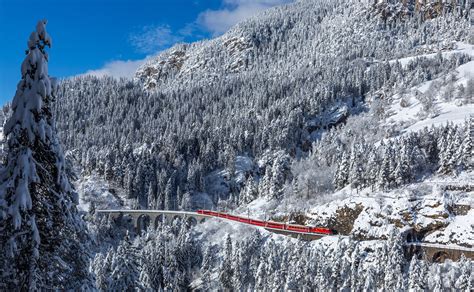 Ge Ii Der Rhb Zwischen Alvaneu Und Filisur