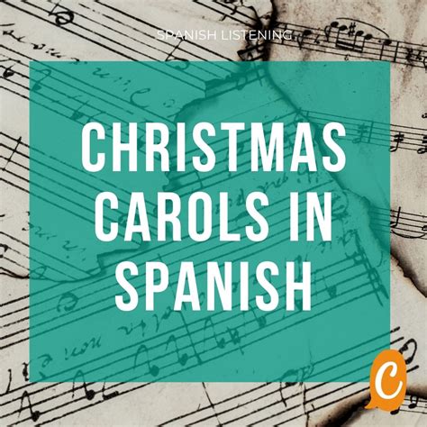 Christmas carols in Spanish - Crisol