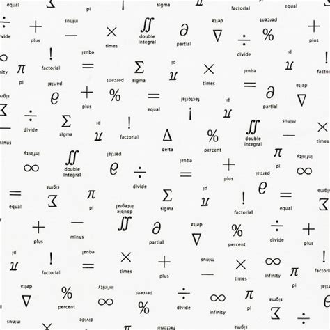 All Mathematical Symbols Name List 48 Off