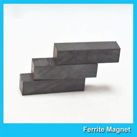 Sondergröße und Form dauerhafter Ferrit Magnet für Endwasserzähler