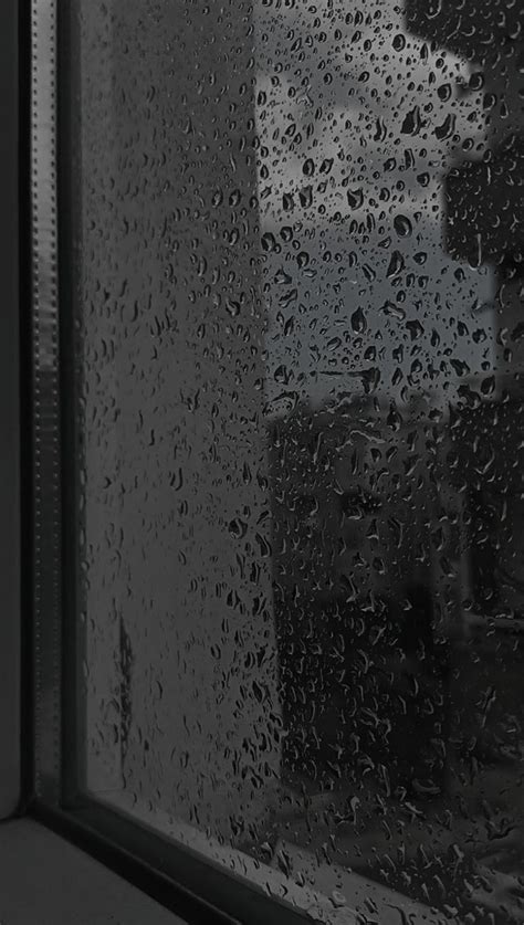 𝓡𝓸𝓶𝓲𝓷𝓪 Rainy day aesthetic Black aesthetic wallpaper Rain wallpapers