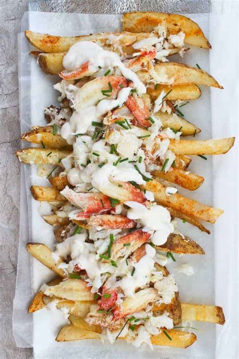 Crab Fries Healthy Version Champagne Tastes