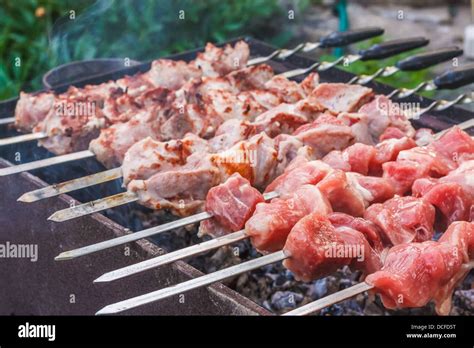 Russian Shashlik Hi Res Stock Photography And Images Alamy